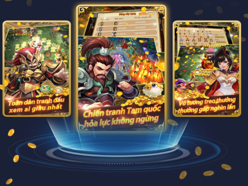Bắn cá tam quốc - tựa game siêu hot nhất trên thị trường